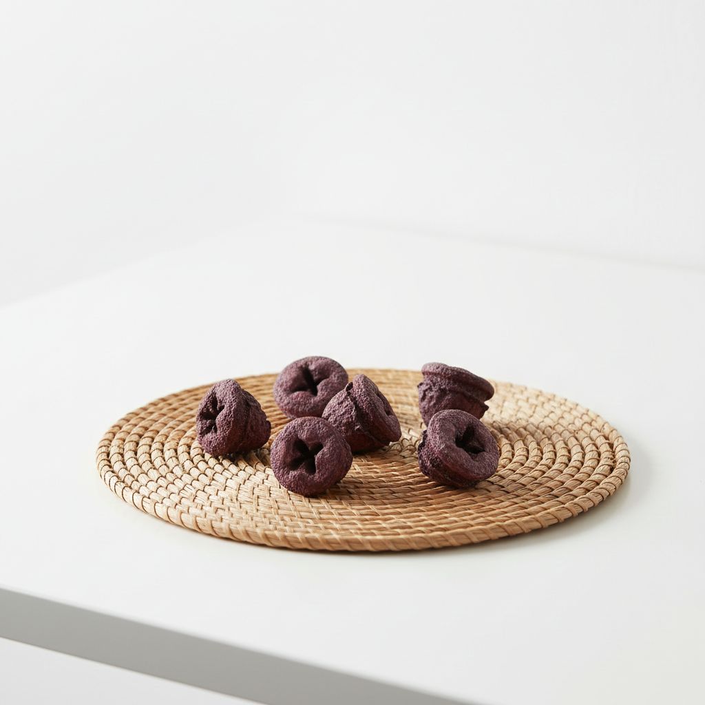 Eukalyptus pod – červená 100 g: přírodní eukalyptové tobolky pro vánoční a podzimní dekorace, aranžmá a věnce.